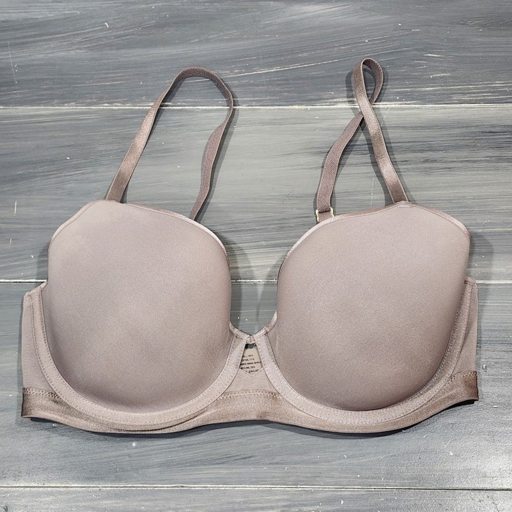 Soma Bra‎ 32DD Lightly Lined Perfect Coverage Underwire Tshirt Bra Taupe